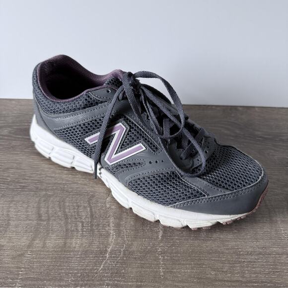 New Balance W460SL2 Shoes Womens Size 9 Gray Purple Mesh Running NO INSOLES - Picture 1 of 9